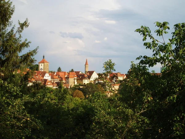 Rotenburg üzerinde taube, Almanya — Stok fotoğraf