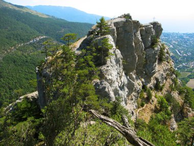 kaya. Kırım, Karadeniz, Ukrayna