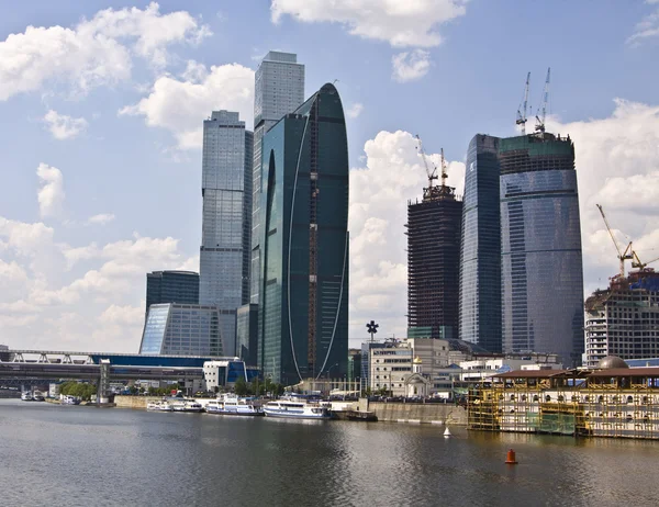 Moskova, modern binalar — Stok fotoğraf