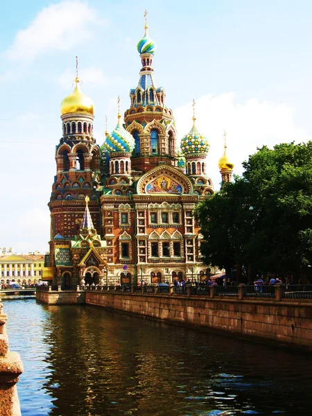 Catedral de Jesucristo sobre la Sangre, San Petersburgo —  Fotos de Stock