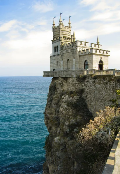 Castle "Swallow's nest", Crimea — Stock Photo, Image