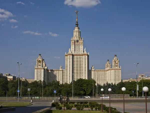 Moskau, universität russland — Stockfoto