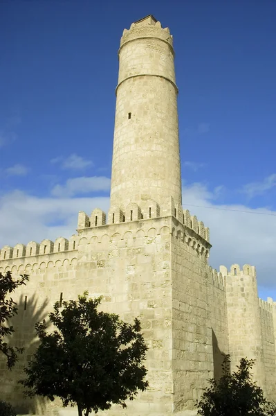 Tunesien, Festung in der Stadt suss — Stockfoto