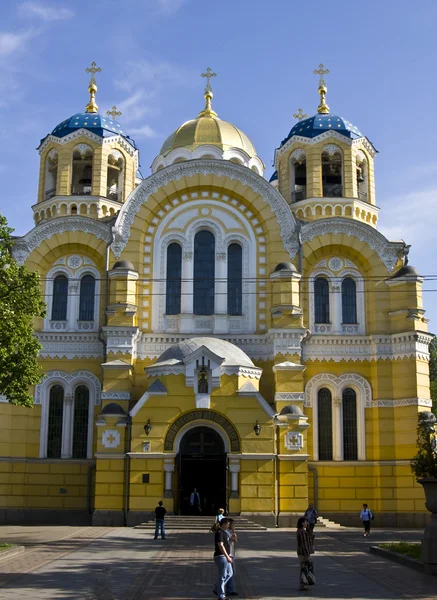 Kiev, vladimirskiy kathedraal — Stockfoto