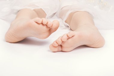 Child's feet clipart