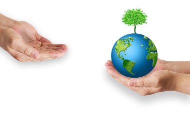 Environmental energy concept clipart