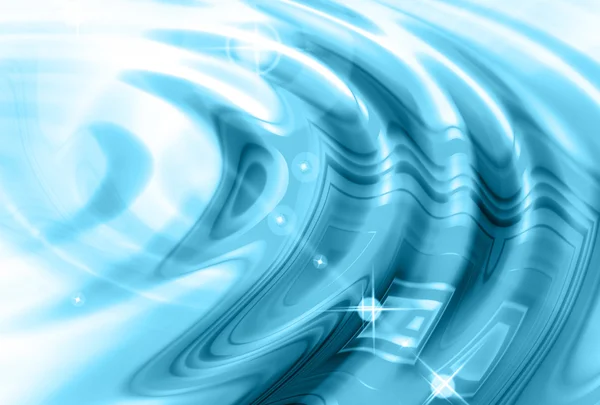 Анімовані хвилі — стокове фото