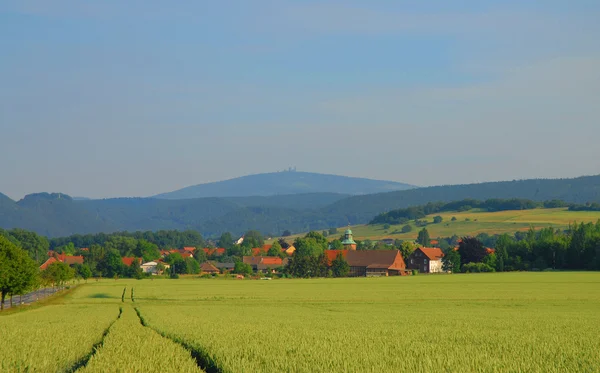 Almanya doğa, panorama Telifsiz Stok Imajlar