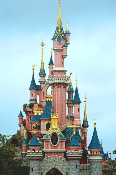 stock image The castle of Aurora in Paris Disneyland