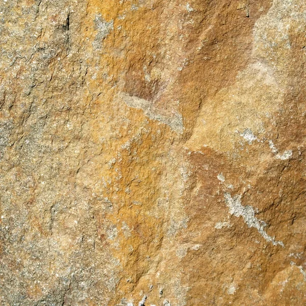 Texture de pierre jaune, fond de mur en pierre — Photo