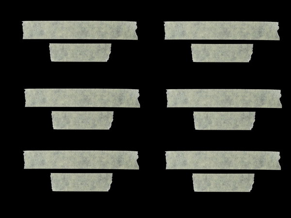Маскировочная лента как этикетки
