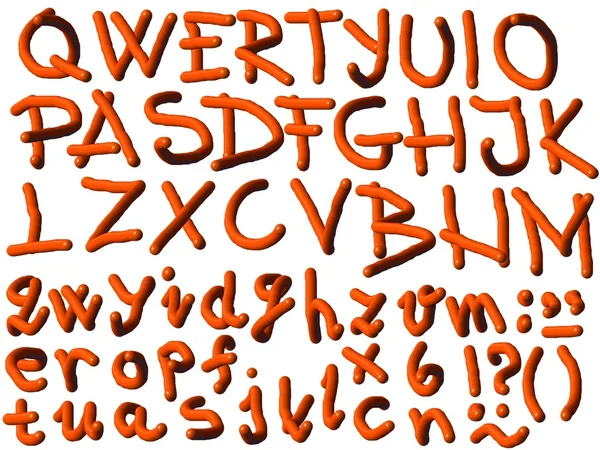 Illustration alphabet — Stock Photo, Image
