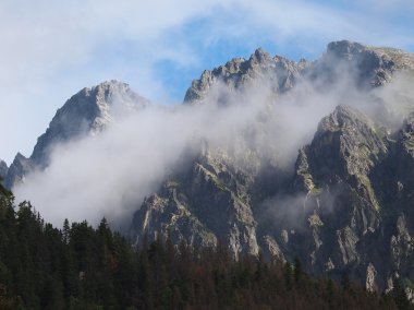 Slovakya Tatra Dağları manzara