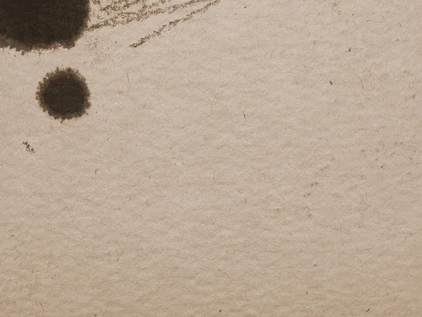 Старая грязная бумага с пятнами чернил фон, текстуры — стоковое фото