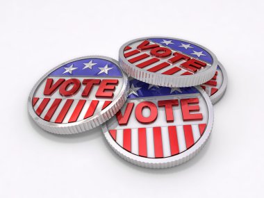 Voting Coins clipart