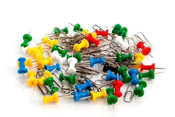 Clips and pins — Stock Photo, Image