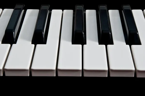 Πιάνο πληκτρολόγιο — Φωτογραφία Αρχείου
