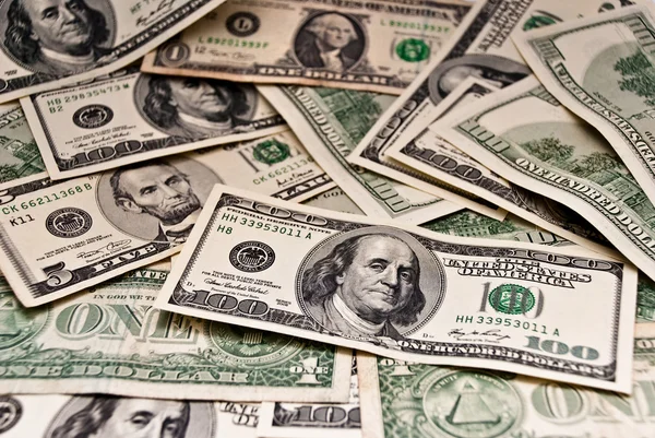 Background of dollars — Stock Photo, Image