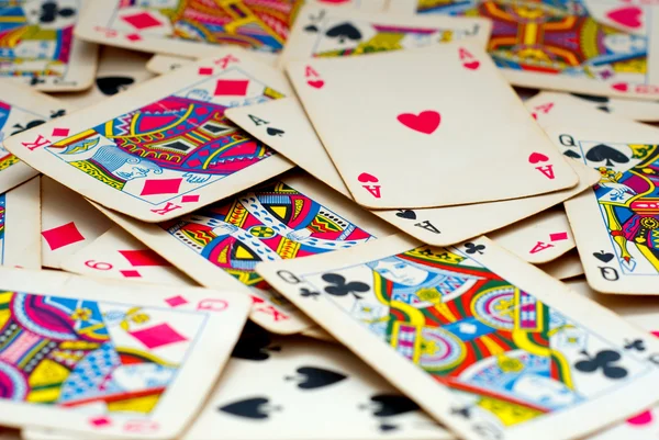 Speelkaarten — Stockfoto