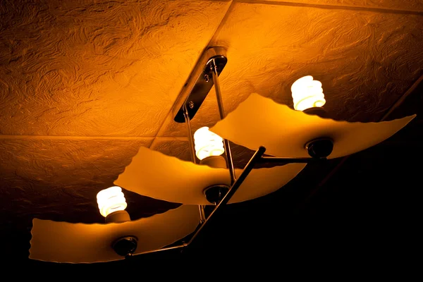 Lámpara iluminada — Foto de Stock