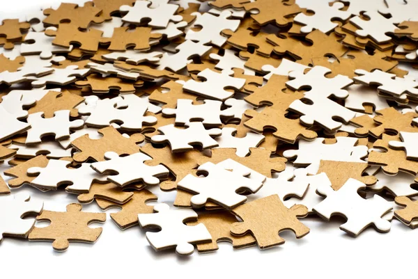 Peças de puzzle — Fotografia de Stock