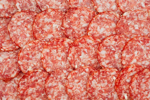 stock image Background of salami