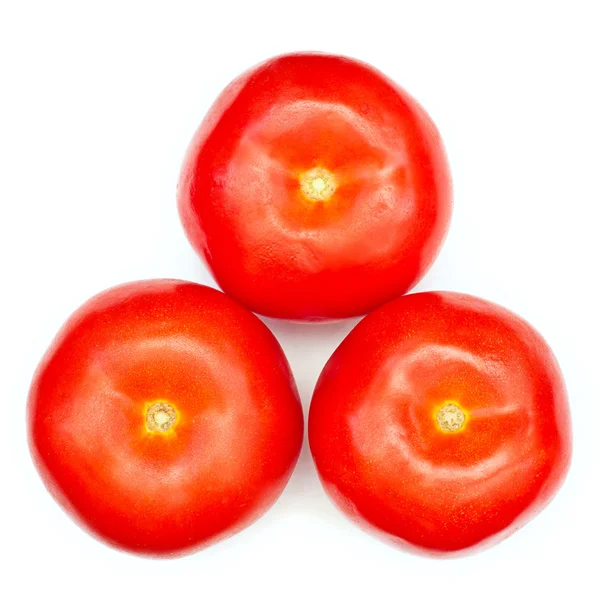 Three tomato — Stock Photo, Image