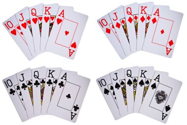 Playing cards clipart