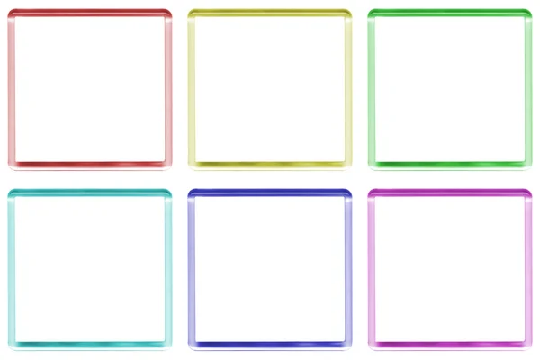 Colored frames — Stock Photo, Image