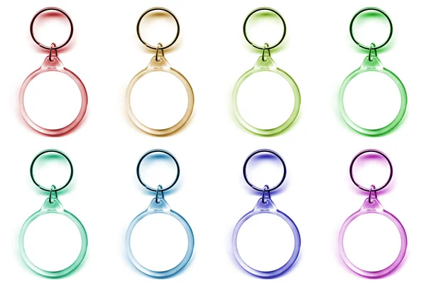 Colored keychain — Stock Photo, Image