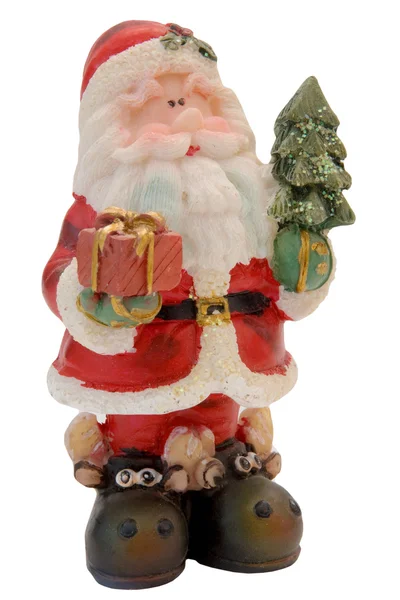 Игрушечный Санта Клаус — стоковое фото