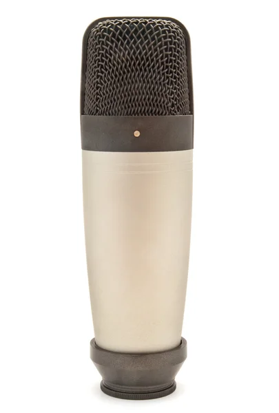 Microfone condensador — Fotografia de Stock