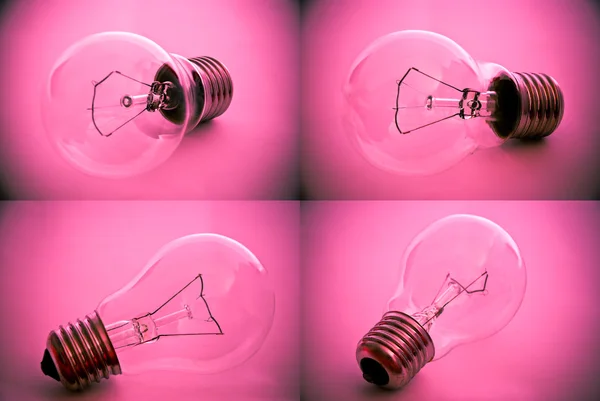 Color bulb collection — Stock Photo, Image