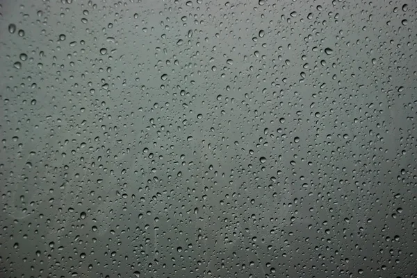 Sfondo di gocce di pioggia — Foto Stock