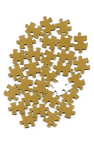 Puzzle-darabokat — Stock Fotó