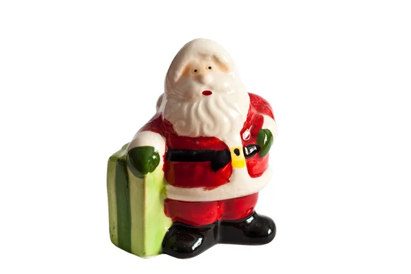 Игрушечный Санта Клаус — стоковое фото