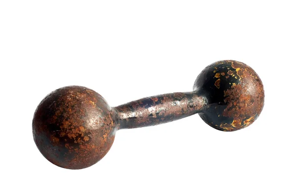 Old dumbbell — Stock Photo, Image