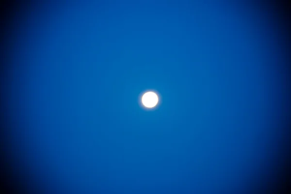 Mond am Himmel — Stockfoto
