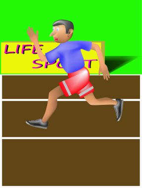 Runner clipart