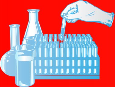 Laboratory test clipart