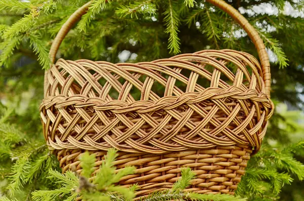 sepet, ahşap, iğne işi,