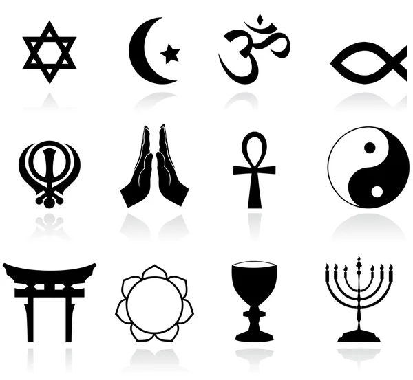 stock vector Religion icons