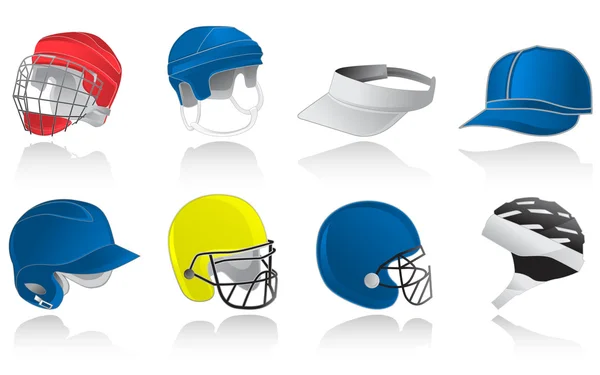 Sombreros deportivos — Archivo Imágenes Vectoriales