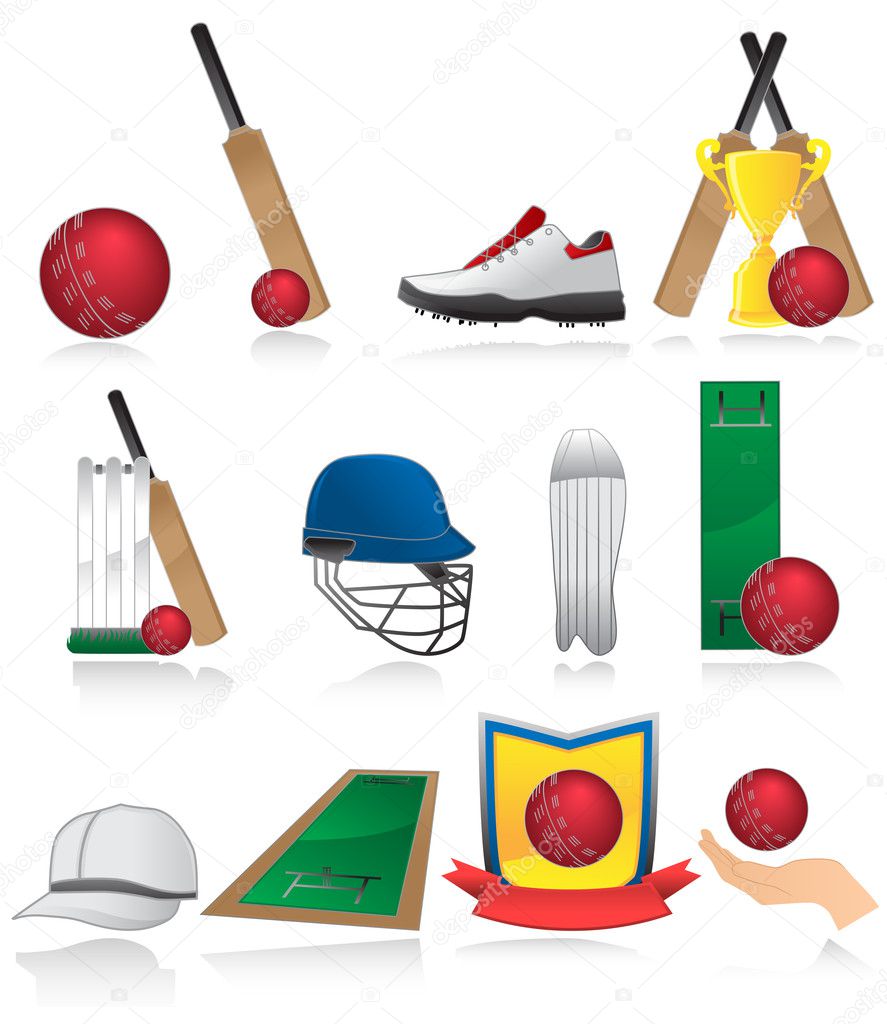 Cricket icons