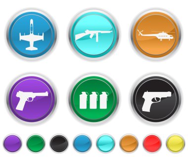 War icons clipart