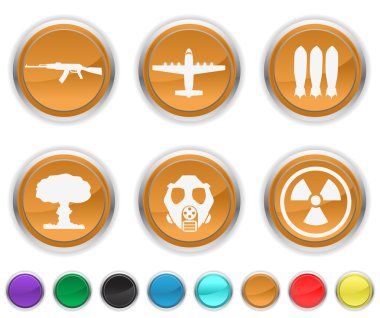 War icons clipart