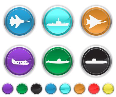 War icons clipart