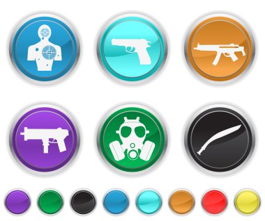 War icons clipart