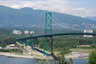 Lions Gate Bridge clipart