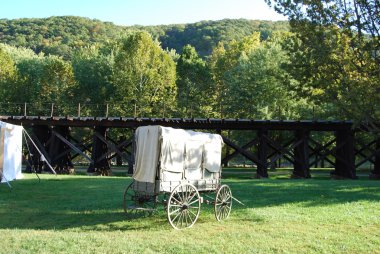 Carriage at Harpers Ferry clipart